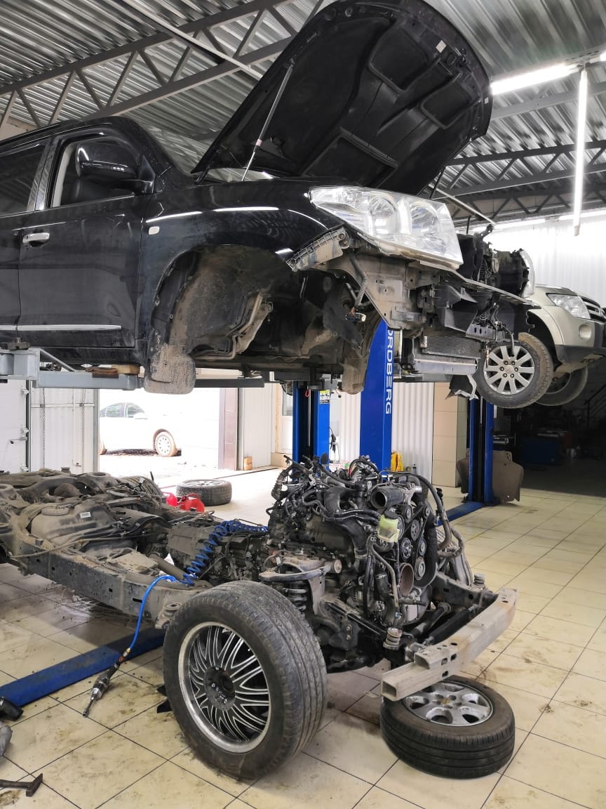 Замена масла ДВС Toyota Land Cruiser в Волгограде