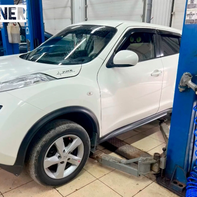 Ремонт выхлопной системы Nissan Juke